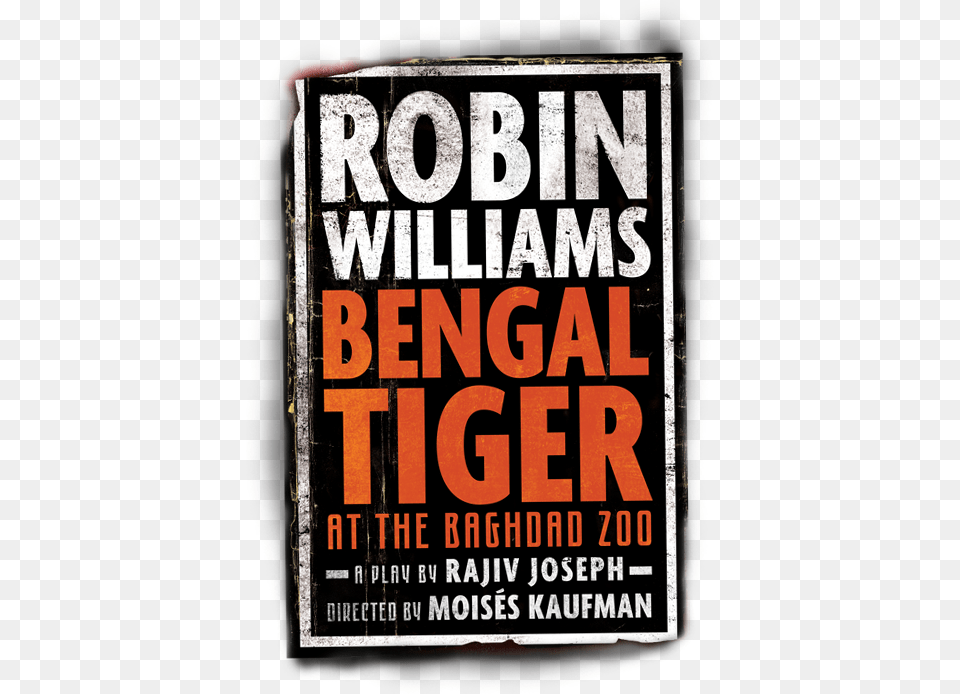 Bengal Tiger At The Baghdad Zoo Play Poster, Advertisement, Publication, Book Free Png