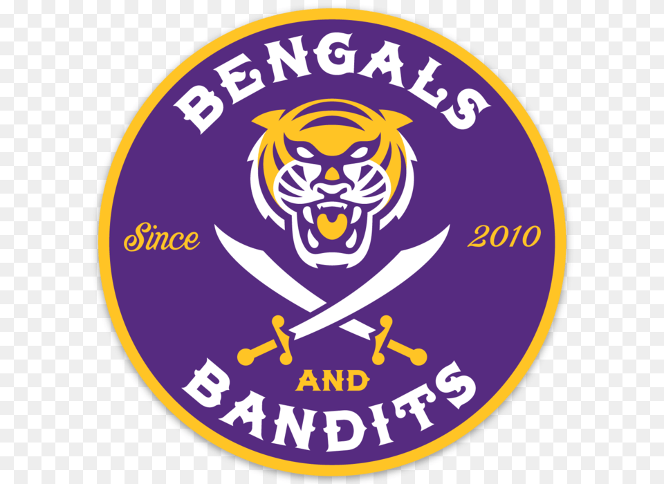 Bengals And Bandits, Logo, Badge, Symbol, Emblem Free Png