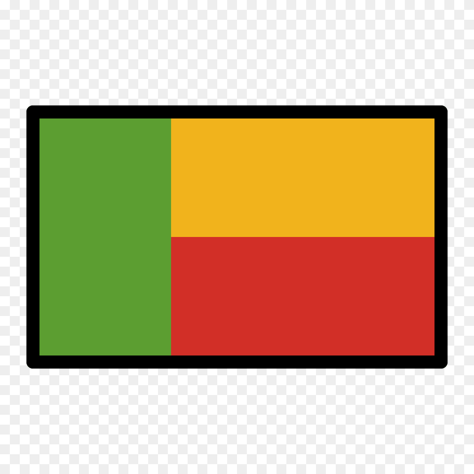 Benin Flag Emoji Clipart, Blackboard Free Png Download