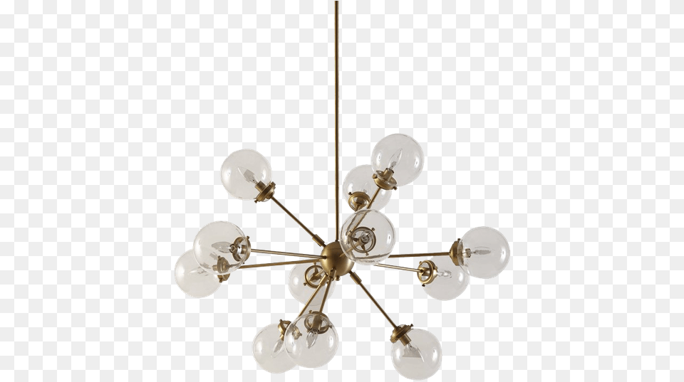 Benites 12 Light Sputnik Chandelier, Lamp Free Transparent Png