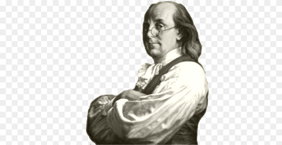 Benjami N Franklin 5 Ben Franklin Lightning Meme, Man, Adult, Portrait, Face Png Image