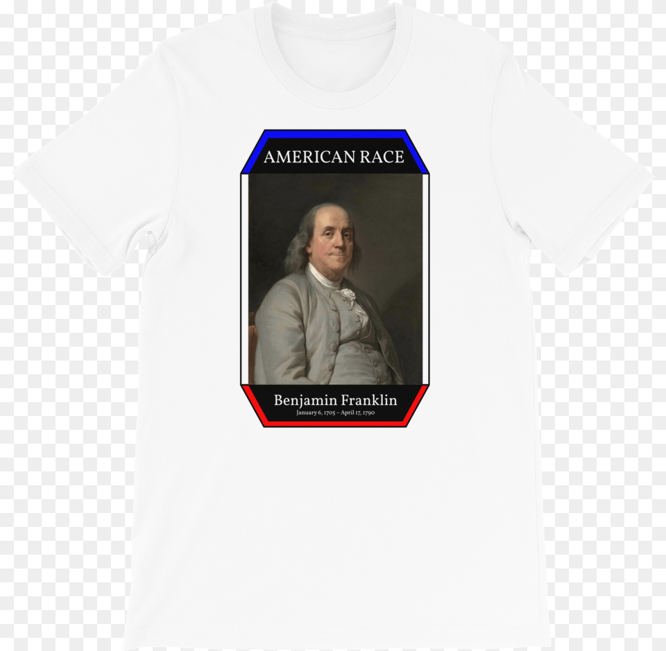 Benjamin Franklin, Clothing, Shirt, T-shirt, Adult Png Image