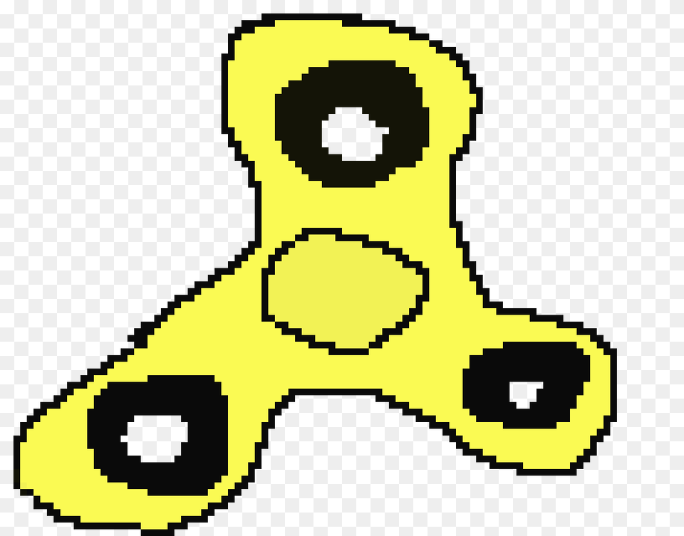 Benjamin Gold Fidget Spinner Pixel Art Maker, Person Free Png Download