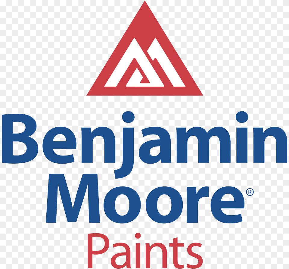 Benjamin Moore Paints Logo Benjamin Moore Amp Co Ltd, Triangle, Sign, Symbol, Scoreboard Png