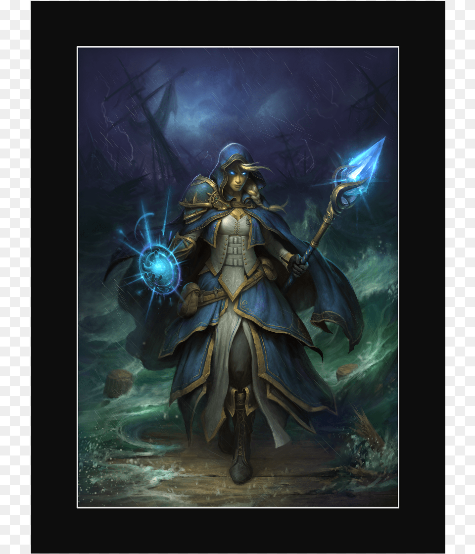 Benjamin Quotlugiaquot V Jaina Proudmoore Limited Edition Print, Knight, Person, Adult, Bride Free Png Download