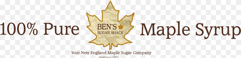 Bens Maple Syrup Maple, Leaf, Logo, Plant, Badge Png