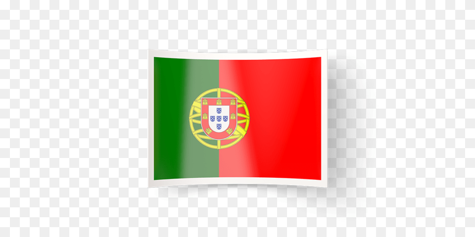 Bent Icon Illustration Of Flag Of Portugal, Portugal Flag Free Png