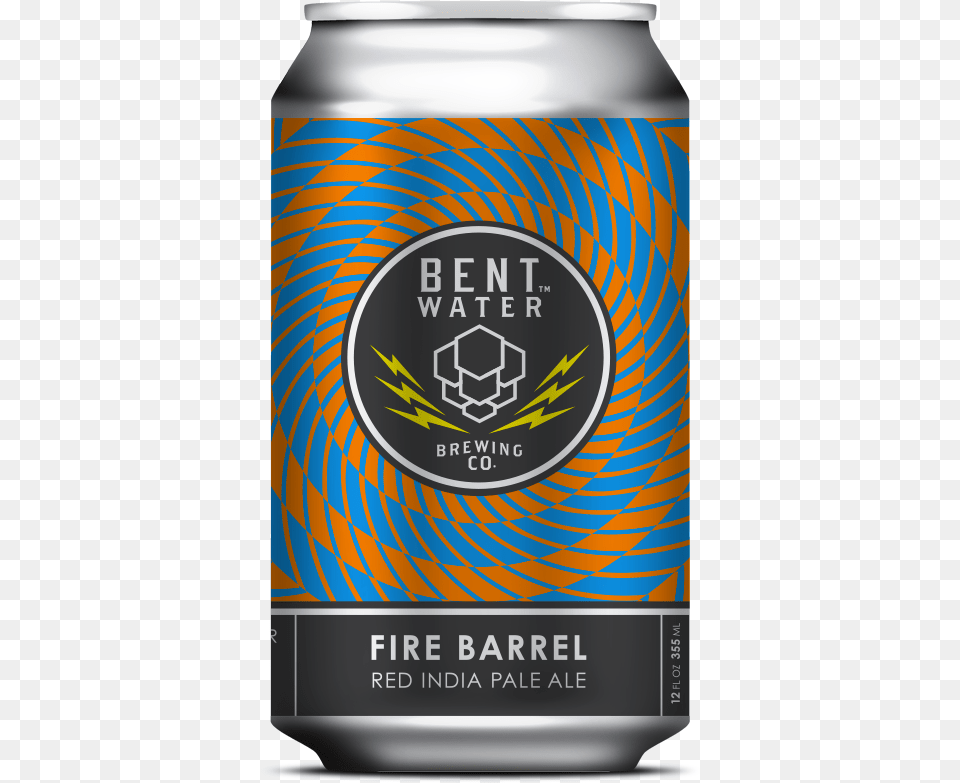 Bent Water Brewing Fire Barrel Bent Water Brewing, Alcohol, Beer, Beverage, Lager Free Png