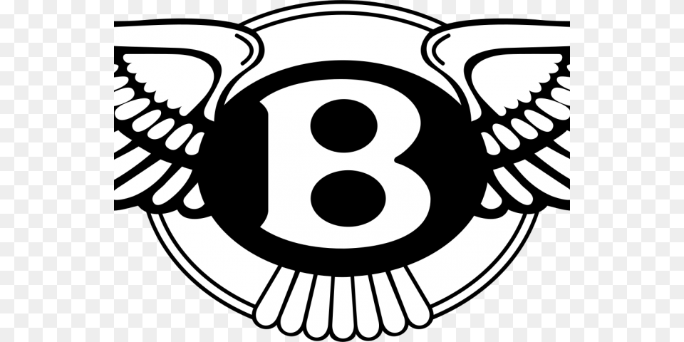 Bentley Clipart Bentley Logo Bentley Logo, Emblem, Symbol Free Transparent Png