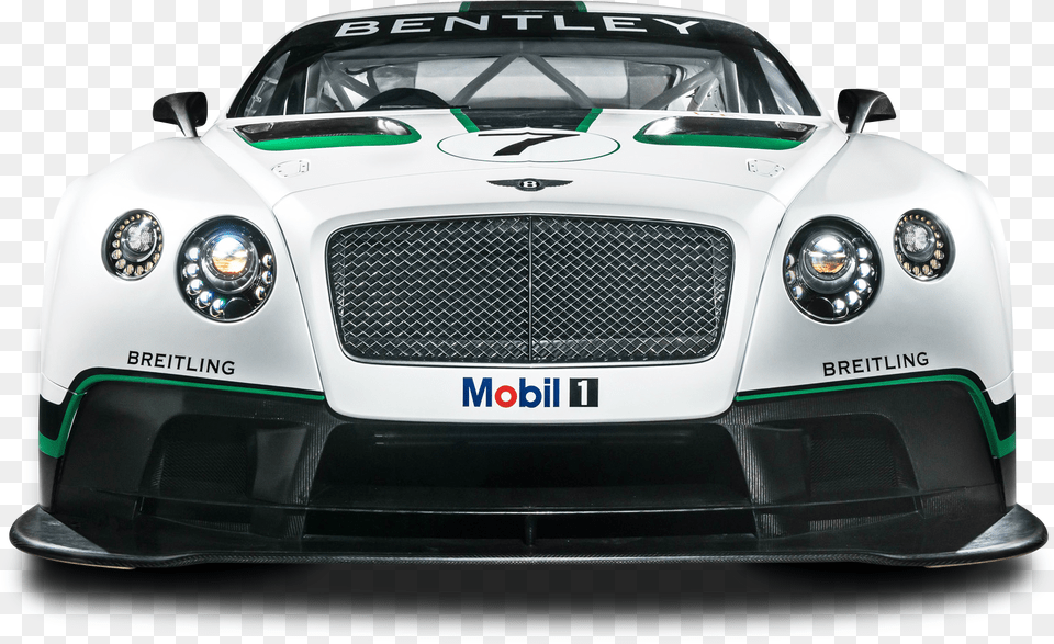 Bentley Continental Gt3 Front, Car, Transportation, Vehicle, Sports Car Png Image