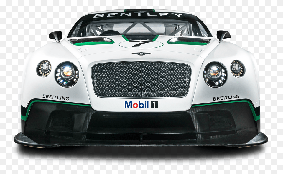 Bentley Continental Gt3 R Car Front Bentley Continental Gt3 Front, Transportation, Vehicle, Sports Car Png Image
