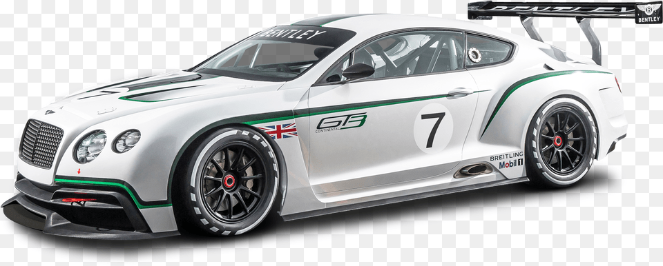 Bentley Continental Gt3 R Race Car 2018 Bentley Continental, Wheel, Machine, Vehicle, Transportation Png Image