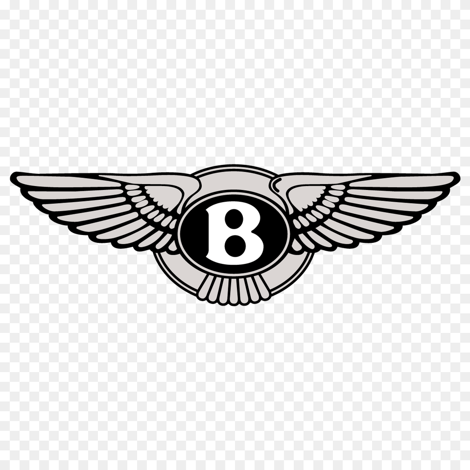 Bentley Logo, Emblem, Symbol, Animal, Bird Png Image