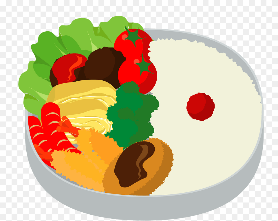 Bento Japanese Food Clipart, Platter, Meal, Lunch, Dish Free Png