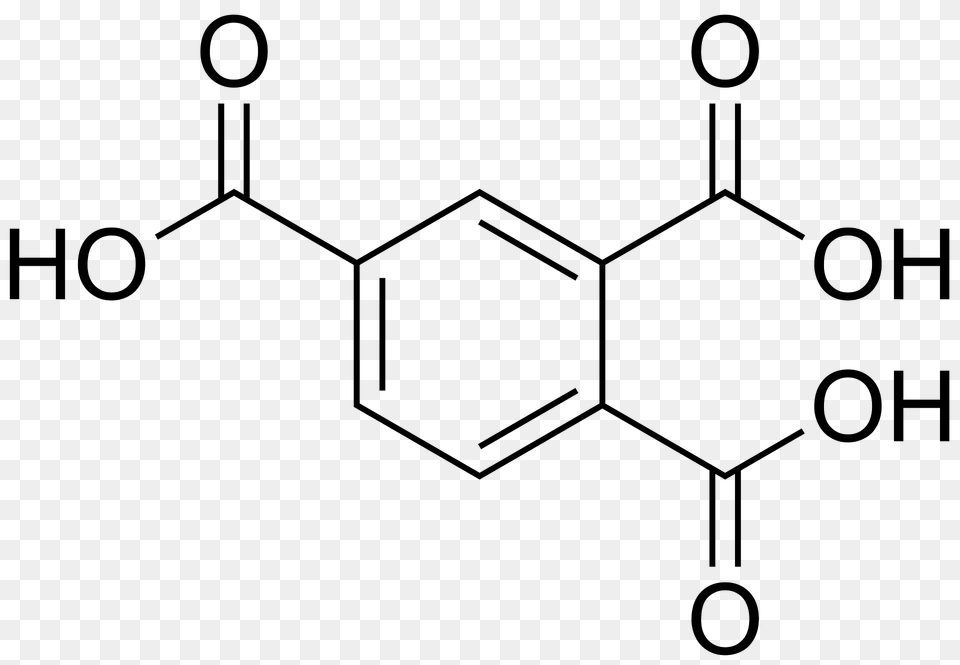 Benzene 124 Tricarboxylic Acid 200 Clipart Png Image