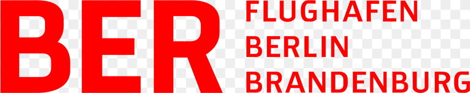 Ber Flughafen Berlin Brandenburg Scholz Friends Logo Berlin Brandenburg Airport, Text, Symbol Free Transparent Png