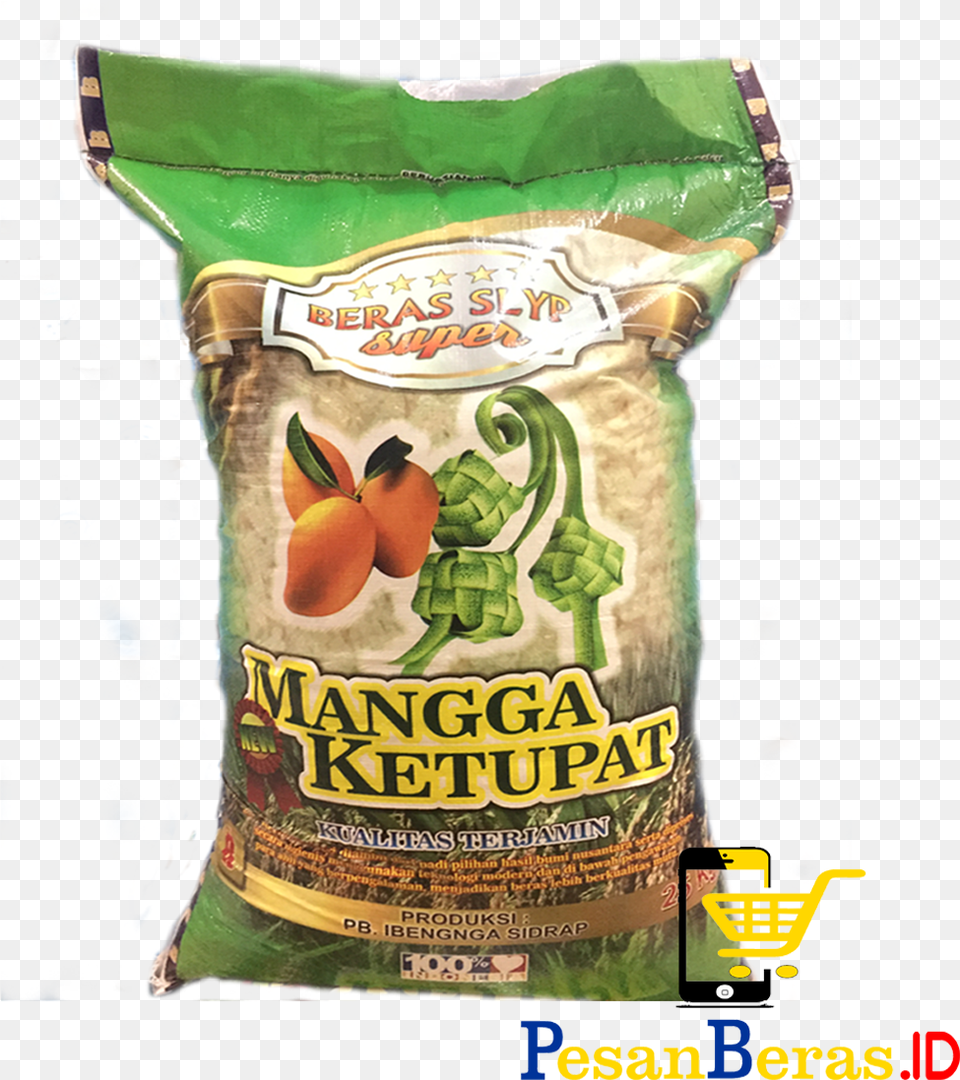 Beras Slyp Super Cap Mangga Ketupat 25kg Rice, Food Free Png