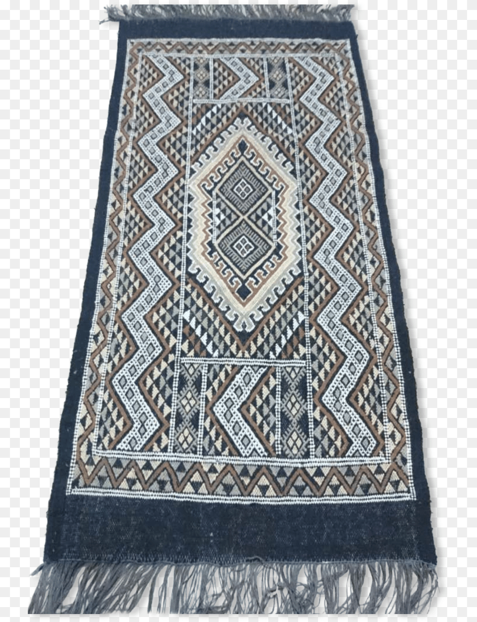 Berber Carpet Handmade In Pure Wool Black 71 X 138 Carpet, Home Decor, Rug Free Transparent Png