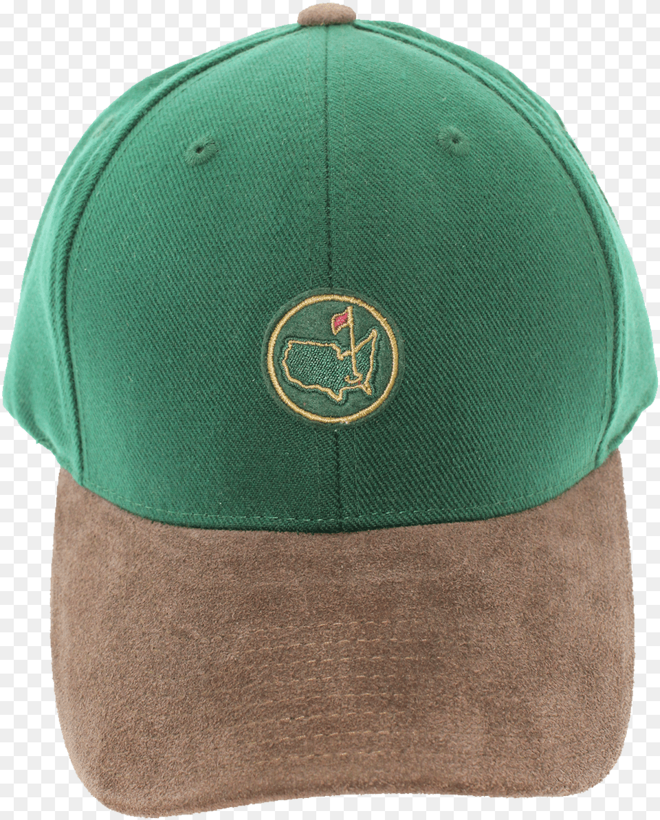 Berckmans Green Hat With Brown Bill Baseball Cap, Baseball Cap, Clothing Png Image