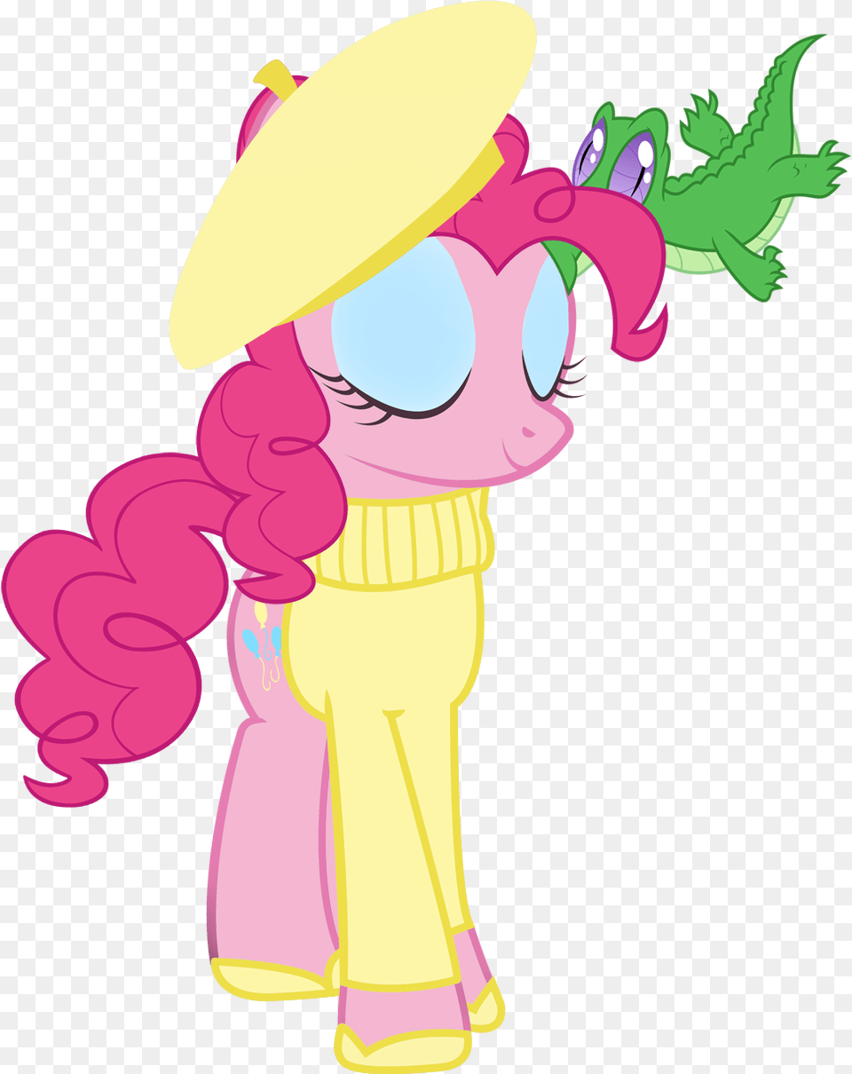 Beret Clothes Eyes Closed French Gummy Mlp French, Clothing, Hat, Baby, Person Free Png Download