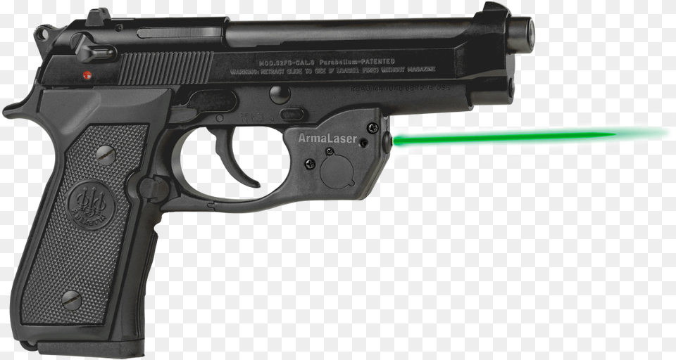 Beretta 92fs Laser, Firearm, Gun, Handgun, Weapon Free Png Download