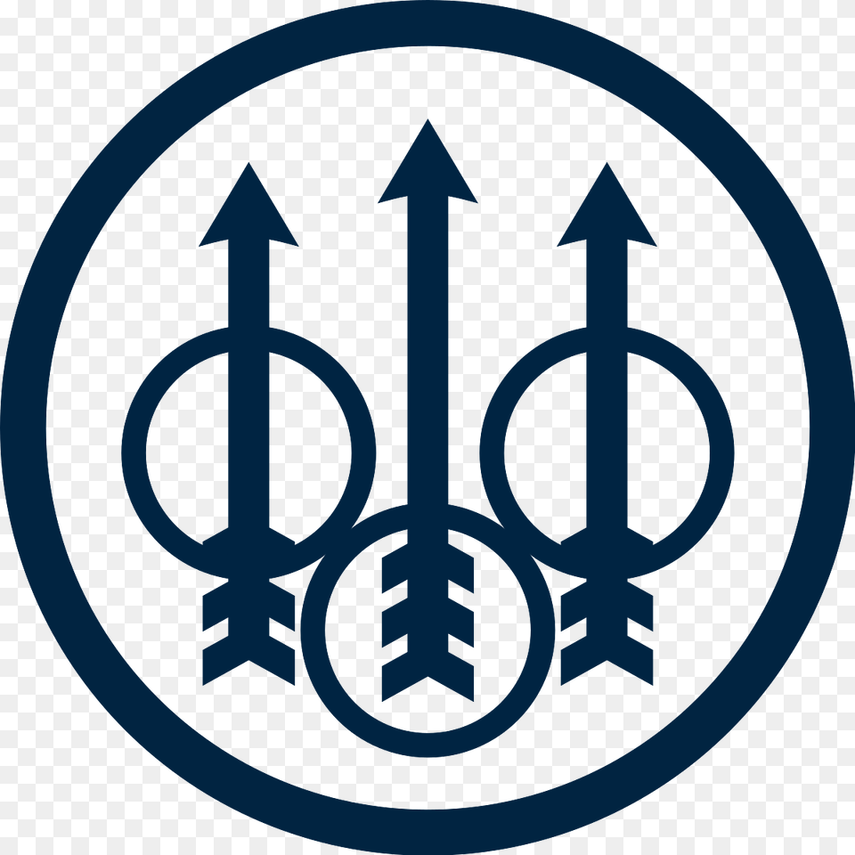 Beretta Symbol, Weapon, Logo, Trident Png Image