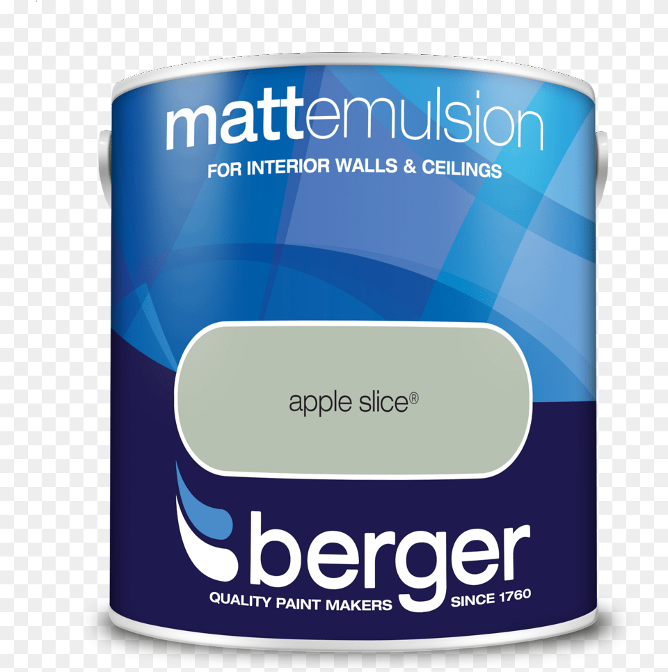 Berger Apple Slice Matt 25l Cylinder, Paint Container, Can, Tin Png