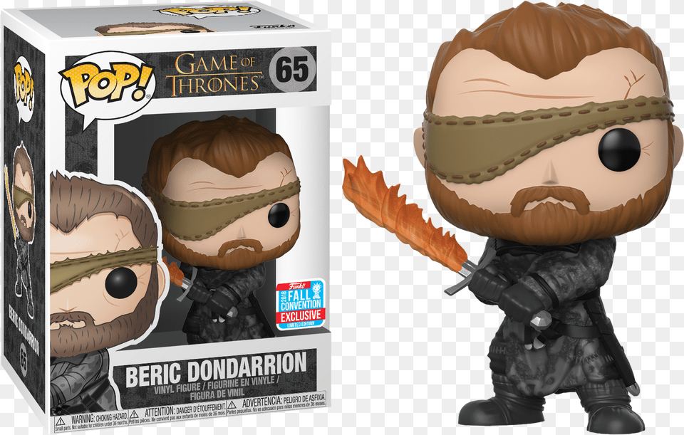 Beric Dondarrion Funko, Book, Comics, Publication, Baby Free Png Download