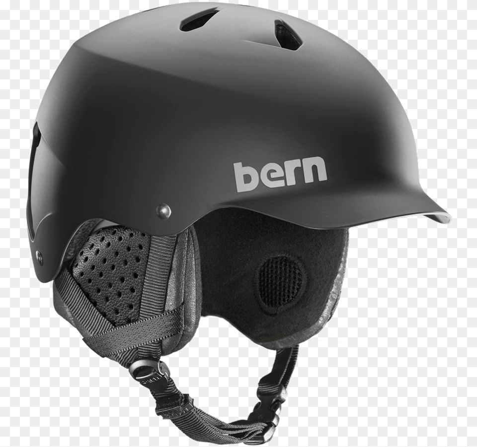 Bern Watts Eps Men S Helmet Bern Sink Fit Ski Helmet, Clothing, Crash Helmet, Hardhat Png