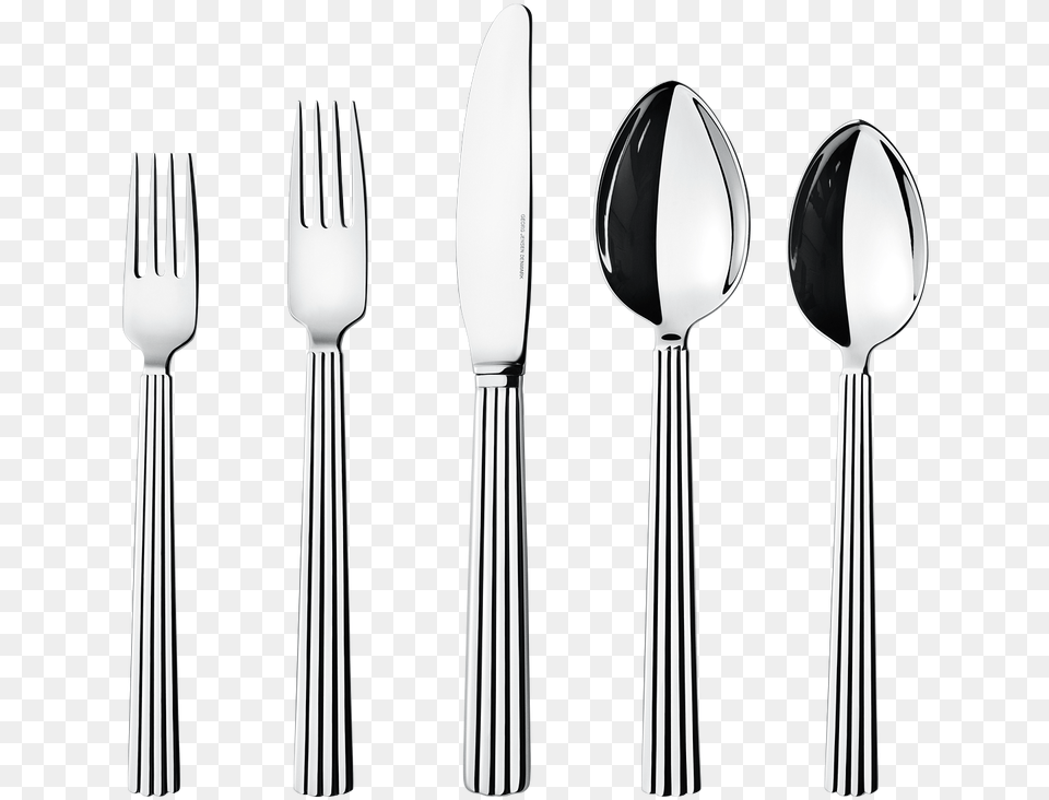 Bernadotte By Georg Jensen Stainless Steel Flatware Talheres, Cutlery, Fork, Spoon, Blade Free Transparent Png