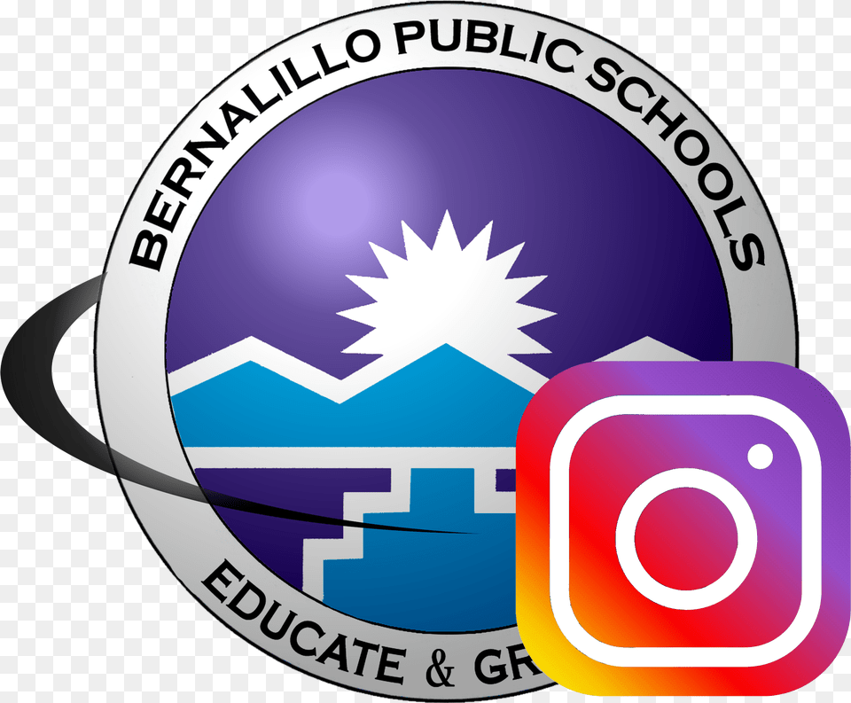 Bernalillo Public Schools Homepage Bernalillo County School Logo, Badge, Emblem, Symbol, Disk Png Image