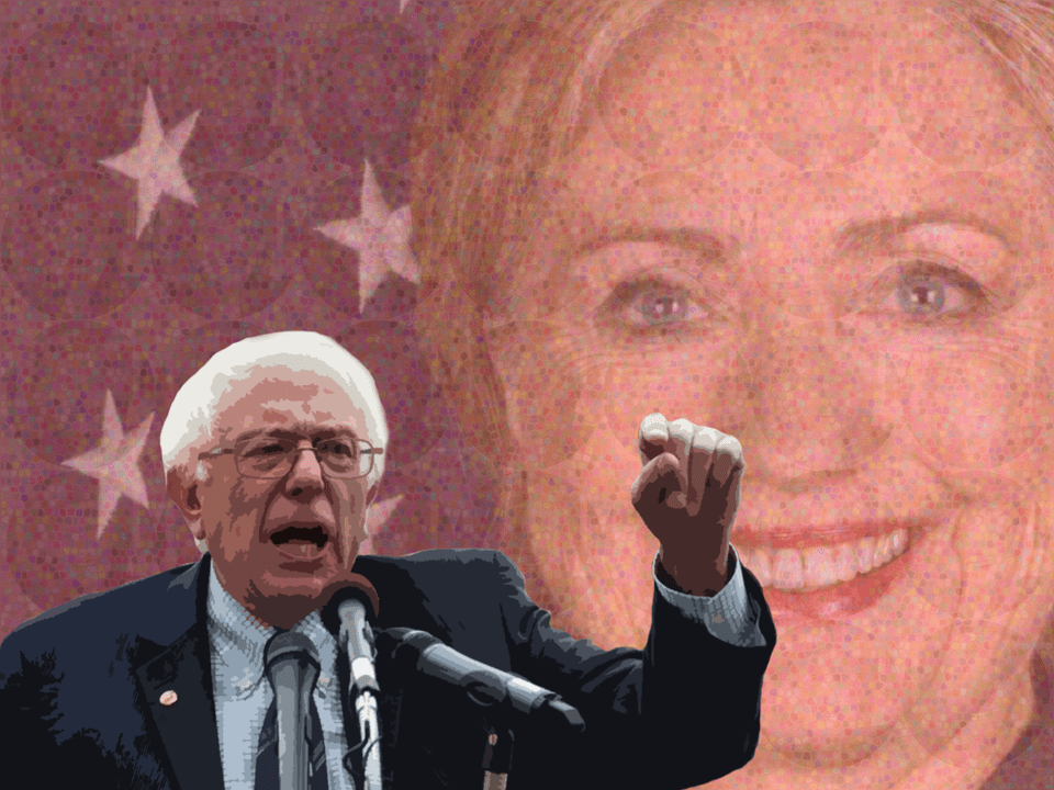 Bernie Or Busters Were Loud Last Night Offizielles Portrt Hillary Clinton Karte, People, Person, Hand, Man Free Png Download