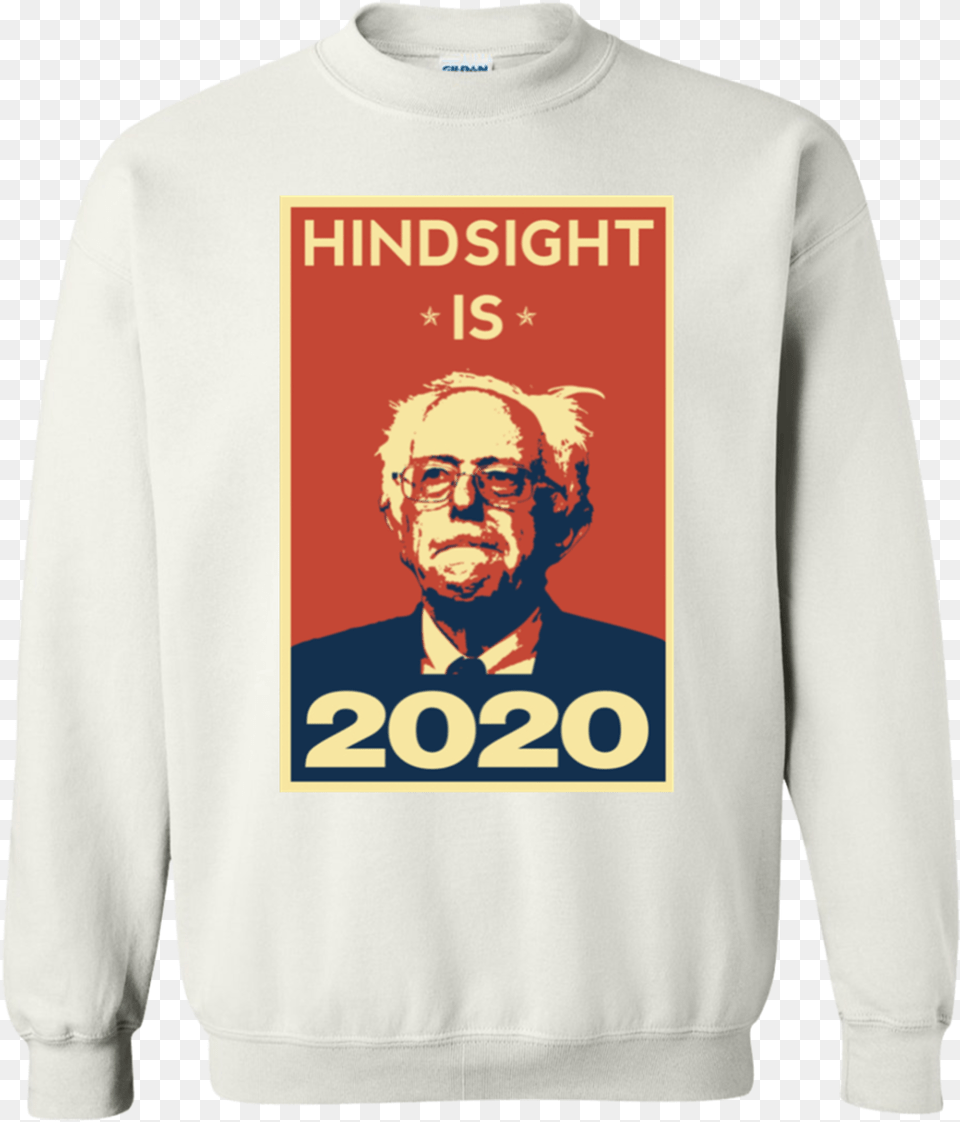 Bernie Sanders 2020 Sweatshirt Bernie Sanders For President 2020, Sweater, Knitwear, Clothing, Male Png