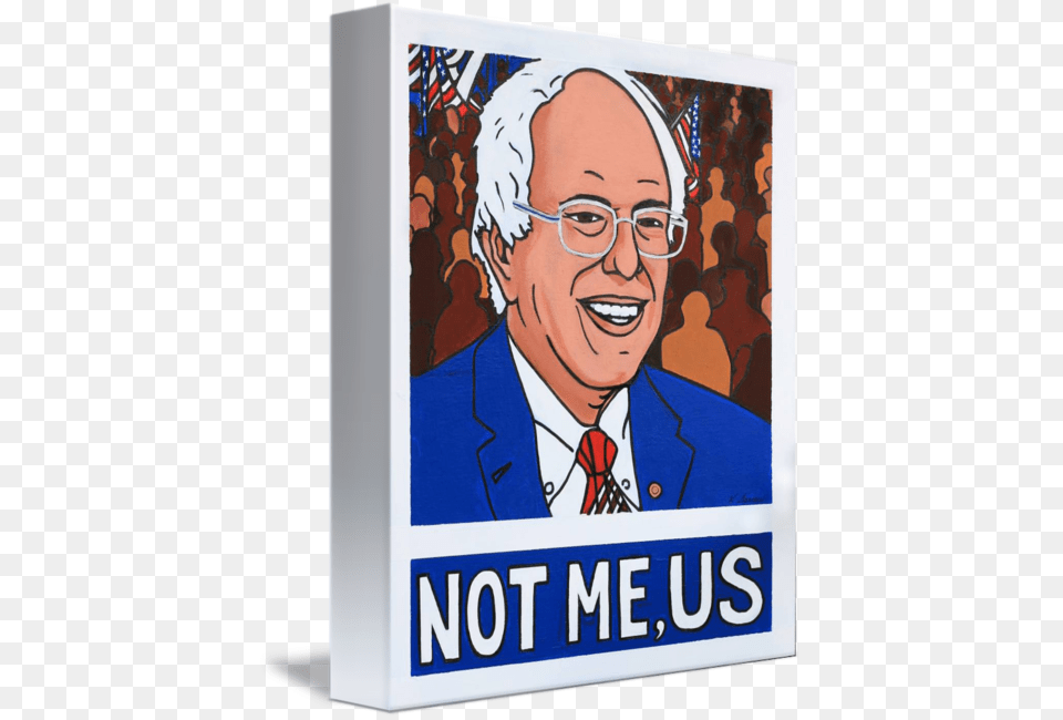 Bernie Sanders Not Me Us Cartoon, Man, Adult, Male, Person Free Png