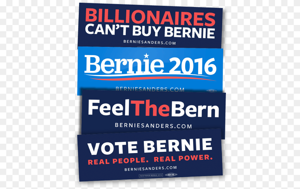 Bernie Sanders Presidential Campaign 2016, Advertisement, Poster, Book, Publication Free Transparent Png