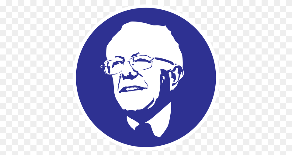 Bernie Sanders Stencil, Photography, Accessories, Baby, Glasses Png
