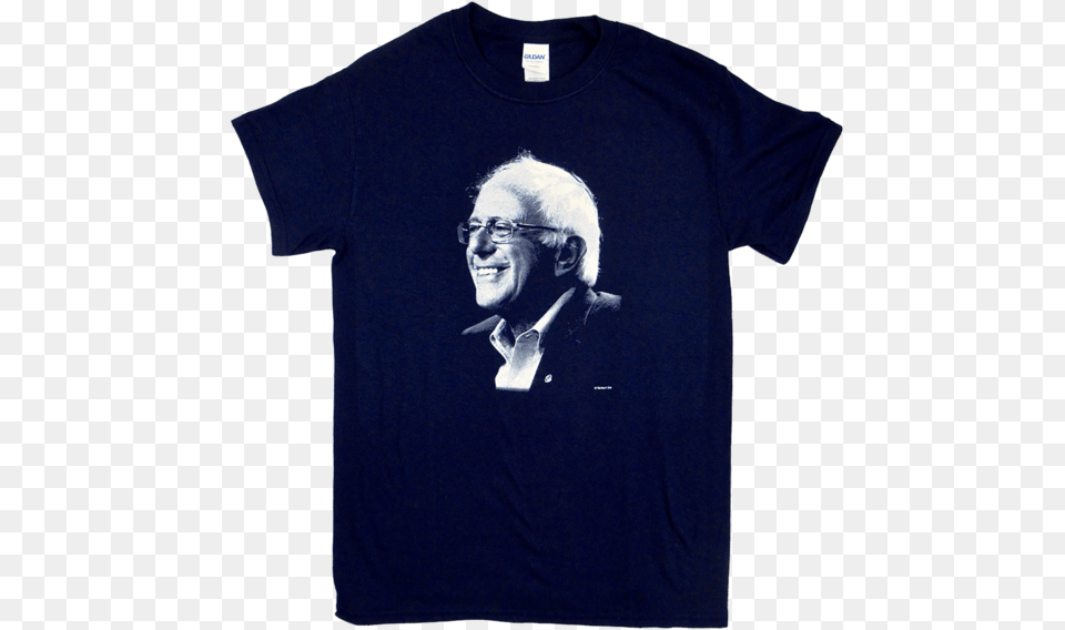 Bernie Sanders Tshirt Cartoon, Clothing, T-shirt, Shirt, Adult Png Image