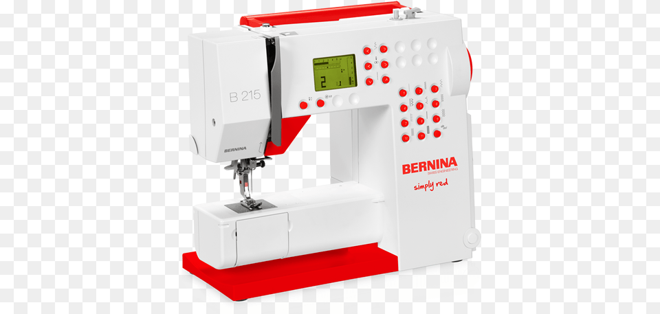 Bernina 215 Simply Red, Gas Pump, Machine, Pump, Appliance Png