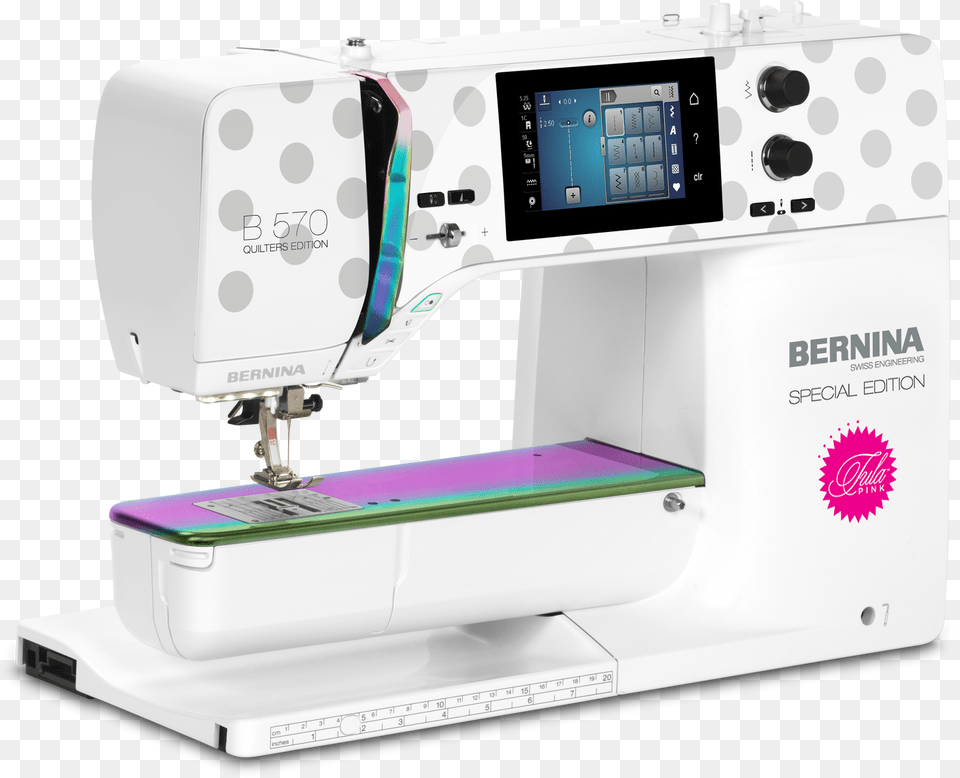 Bernina Sewing Machine Amp Embroidery 570 Qe Tula Pink, Appliance, Device, Electrical Device, Sewing Machine Free Transparent Png
