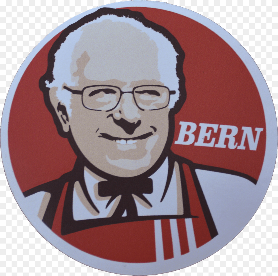 Berny Sanders Parody Sticker Cartoon Free Png Download