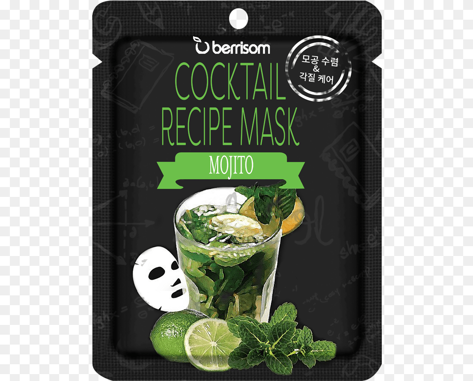 Berrisom Cocktail, Alcohol, Plant, Mojito, Mint Free Png Download