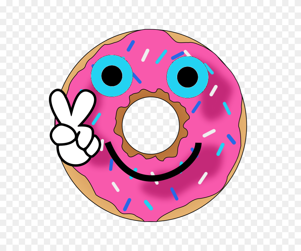 Berry Bear Follow Me To Gluten, Donut, Food, Sweets Free Transparent Png