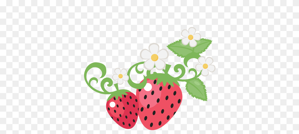 Berry Clipart Cute Strawberry, Food, Fruit, Plant, Produce Free Transparent Png