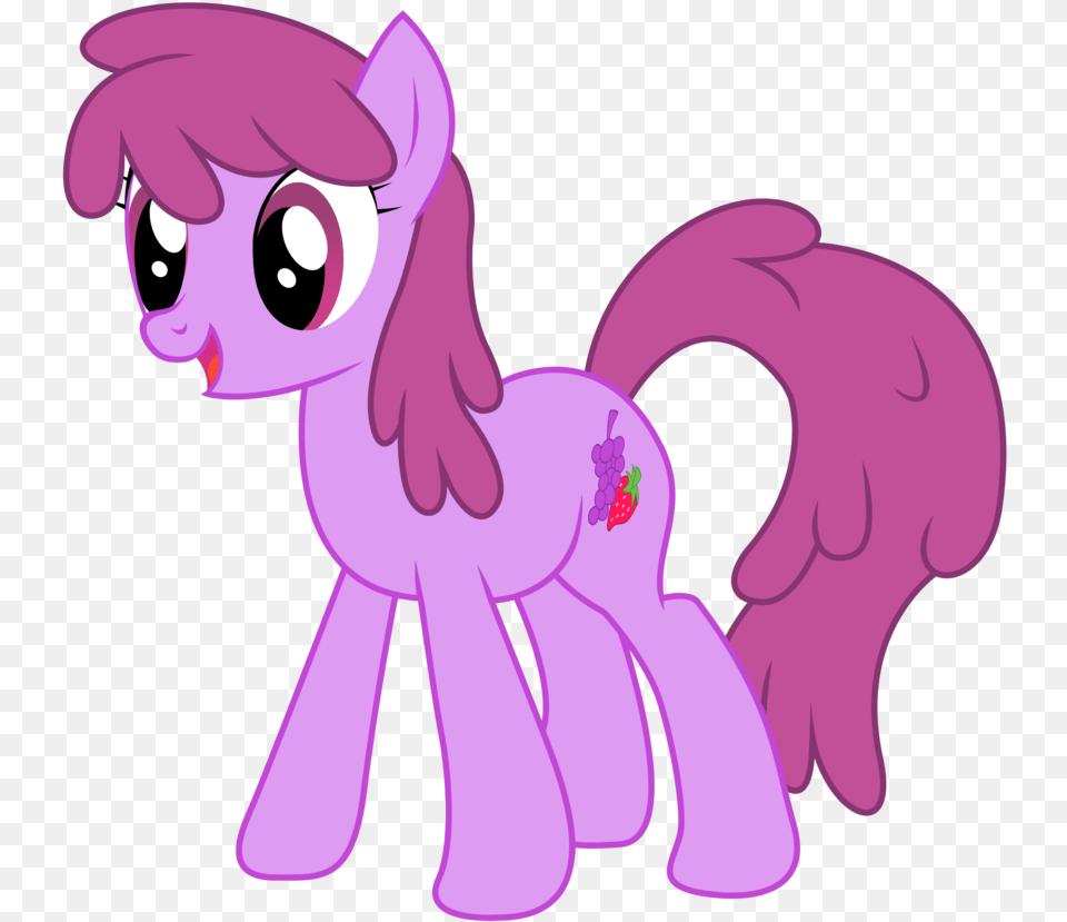 Berry Punch Vector My Little Pony Berry Punch, Purple, Cartoon, Face, Head Free Png Download