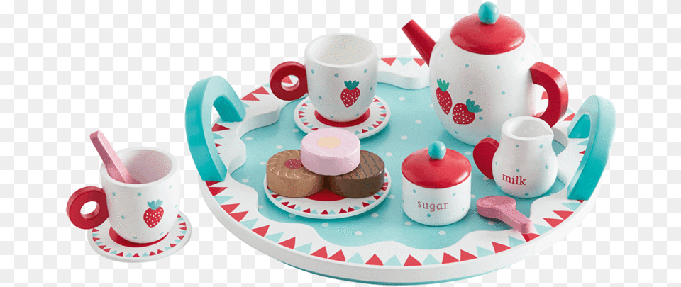 Berry Tea Set Teapot, Saucer, Pottery, Cup, Porcelain Png Image