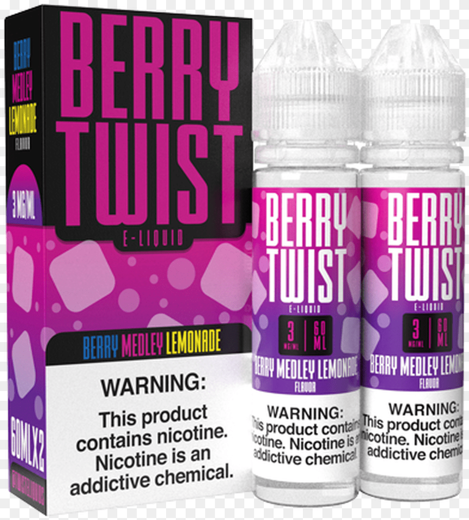 Berry Twist Premium E Liquid 60ml, Can, Tin, Purple Png