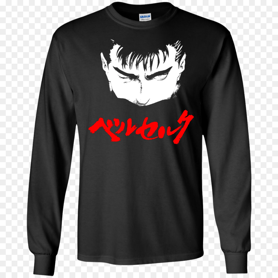 Berserk, T-shirt, Clothing, Sleeve, Long Sleeve Free Transparent Png