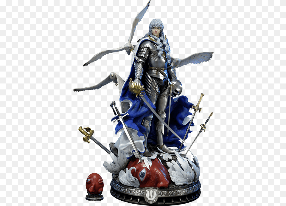 Berserk Griffith The Falcon Of Light Berserk Griffith Statue, Figurine, Weapon, Sword, Wedding Png Image