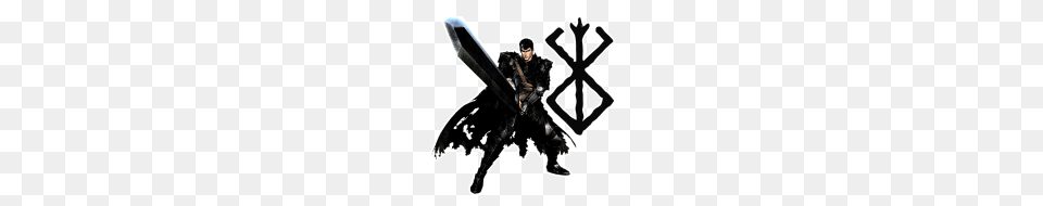 Berserk Guts Anime, Adult, Male, Man, Person Free Png Download