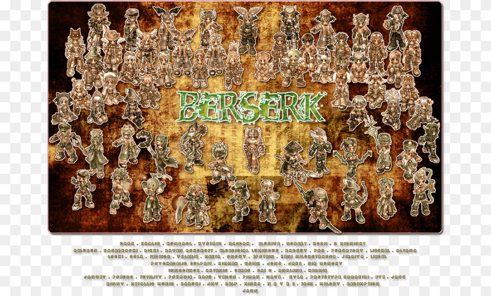 Berserk Logo Download Poster, Person, Baby, Game Png Image